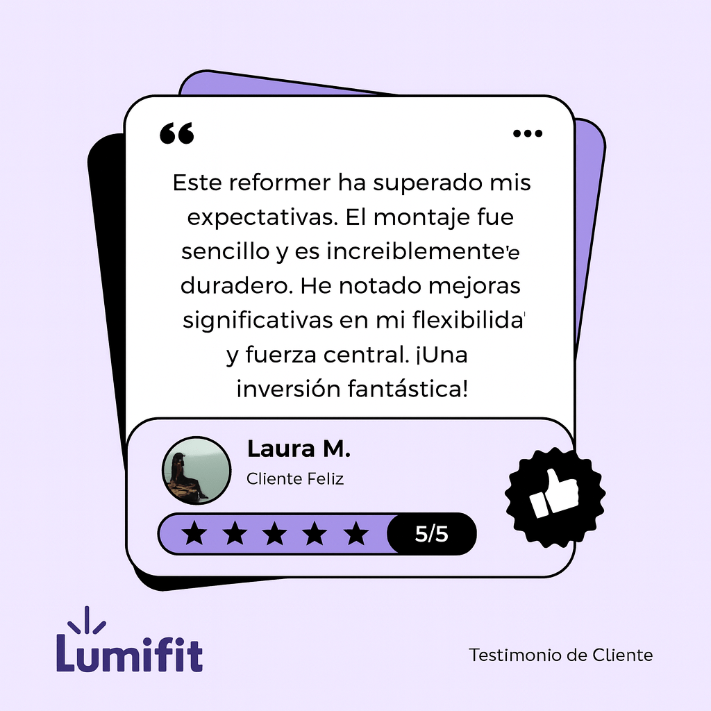 Lumifit® Pilates Reformer Portable - Lumifit